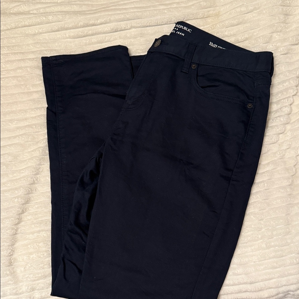 Banana Republic Navy Travel Jeans